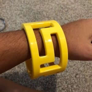 Yellow bracelet
